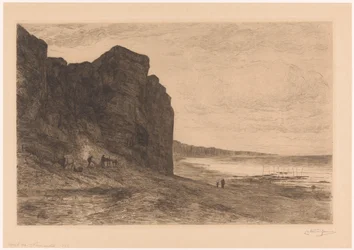 Côte rocheuse près de Veules