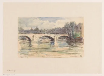 Pont sur la Seine, Paris