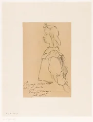 Enfant de huit ans de Paris
