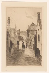 Vue de rue à Katwijk