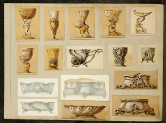 Sélection de dessins, Maison de Carl Fabergé