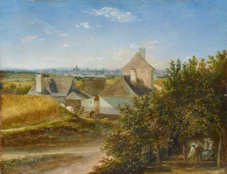 Vue de Vienne depuis Grinzing