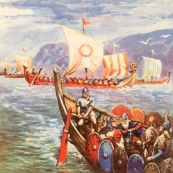 Flotte de Willinger (lithographie couleur améliorée)