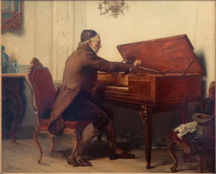 Homme au piano-forte