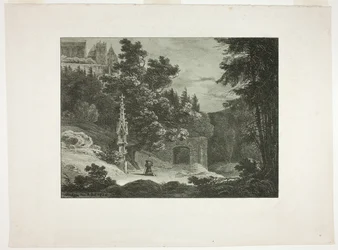Pèlerin dans les bois