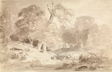 Paysage rural dans le Mark Brandenburg