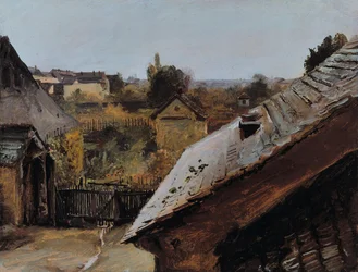Vue sur les toits et les jardins, 1835