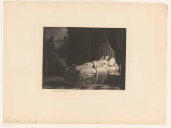 La Mort en dame, avec un adorateur