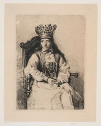 Une mariée norvégienne