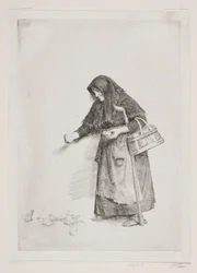 La femme aux moineaux
