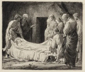 La mise au tombeau du Christ