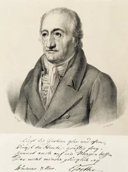 Portrait de Johann Wolfgang von Goethe