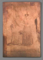 Frison Nordhollandais et Jeune fille de Groningue