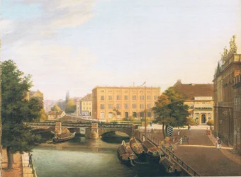 Königliche Bauschule with Schlossbrücke à Berlin