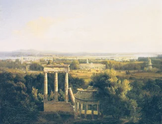 vue de Ruinenberg à Sansouci
