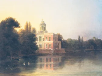 vue sur le Marmorpalais bei Potsdam