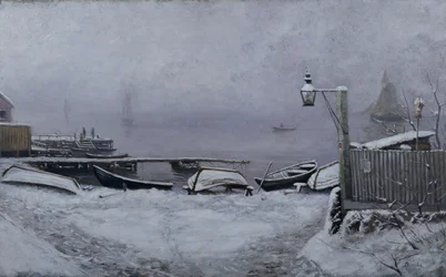 Jour de décembre près de Drøbak