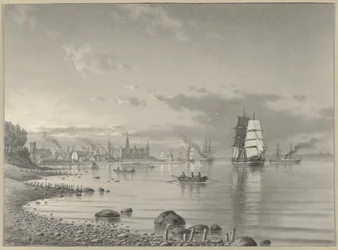 Navires sur l