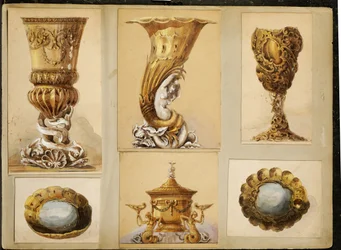 Sélection de dessins, Maison de Carl Fabergé