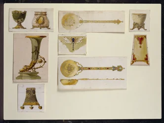 Sélection de dessins, Maison de Carl Fabergé