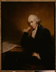 Portrait de James Watt, inventeur, ingénieur mécanicien et chimiste écossais