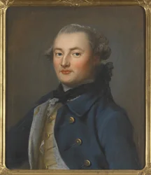 Portrait du comte Georg Magnus Sprengtporten, homme politique suédois, finlandais et russe