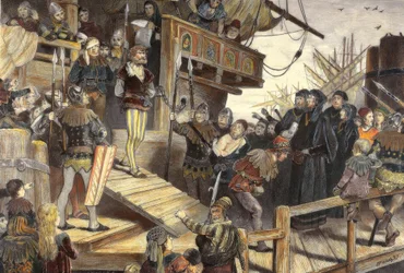 La capture du pirate Klaus Störtebecker à Hambourg