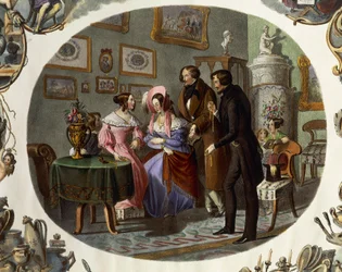 Intérieur de la bijouterie