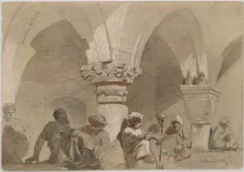 Fumeurs de pipe, Jérusalem