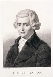 Joseph Haydn (1732-1809) gravé par F.A. Andorff