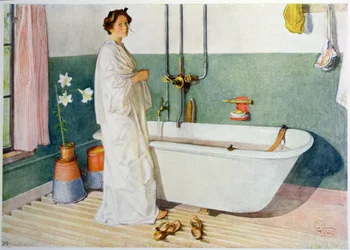 Scène de salle de bain - Lisbeth, pub. dans 