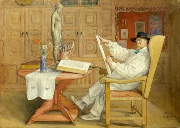 Autoportrait (dans le nouvel atelier)