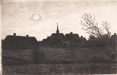 Église de Hornbæk, soirée d