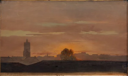Darmstadt, vue depuis l
