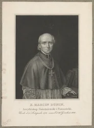 Marcin Dunin Sulgustowski (1774 Wał - 1842 Poznań) - archevêque, métropolite de Gniezno et de Poznań, et primat de Pologne de 1831 à 1842