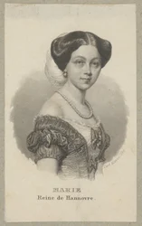 Marie de Hanovre (1776 Londres - 1857 Londres) - princesse de Grande-Bretagne et d