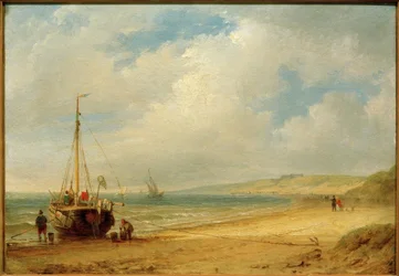 Paysage côtier près de Scheveningen
