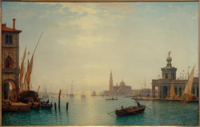 Venise, Grand Canal, vue sur S.Giorgio... / C.Morgenstern