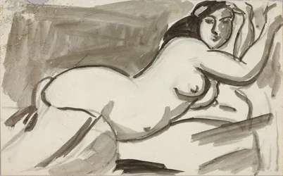 Nu féminin couché