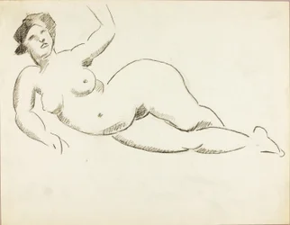 Nu féminin couché