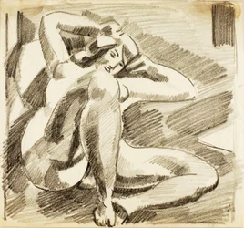 Nu féminin couché