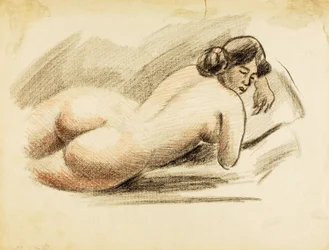 Nu féminin couché