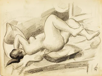 Nu féminin couché