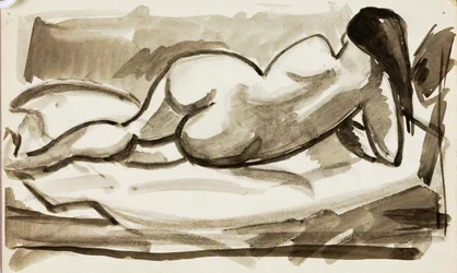 Nu féminin couché