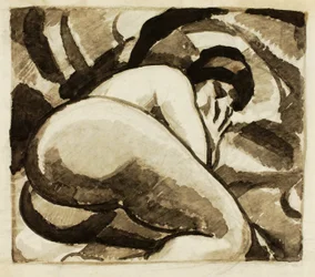 Nu féminin couché