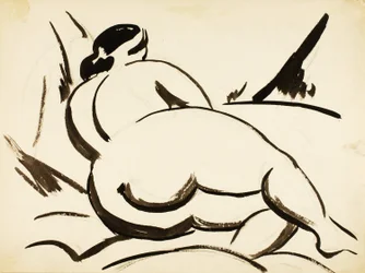 Nu féminin couché