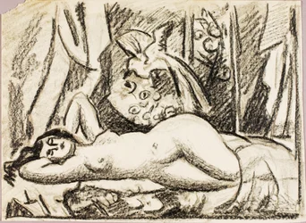 Nu féminin couché