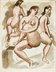 Trois nus féminins