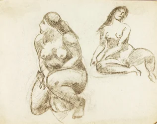 Deux nus féminins
