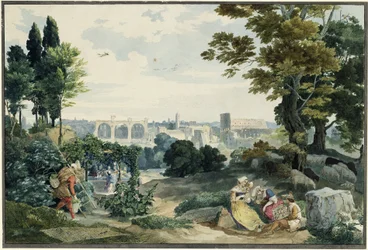 Vue sur le Forum romain